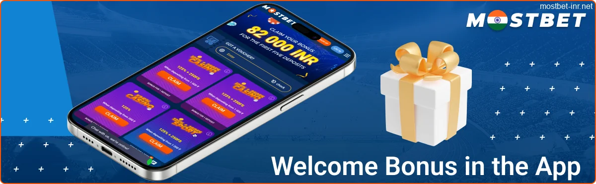 Welcome Bonus in the Mostbet IN App