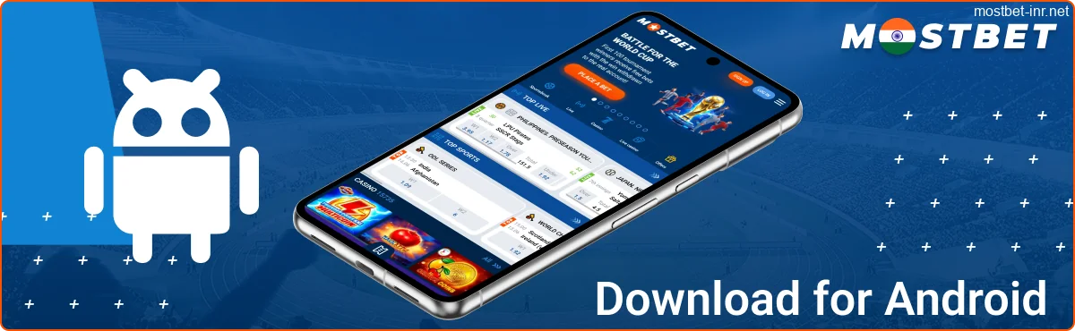 Download the Mostbet IN app for Android