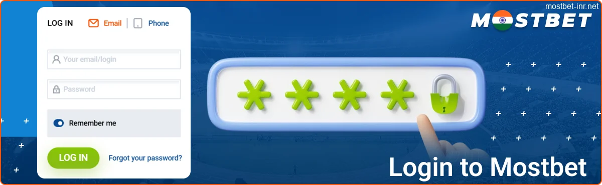 Login to Mostbet IN