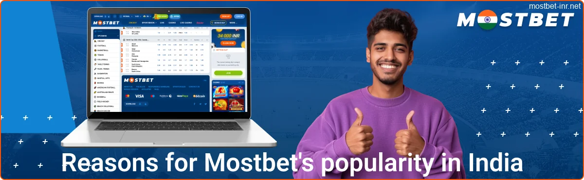Reasons for Mostbet India's popularity