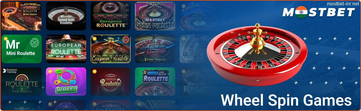 Play online roulette at Mostbet India